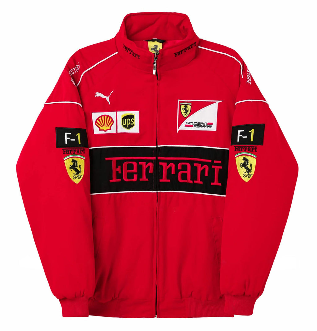 Ferrari Red Vintage Jacket