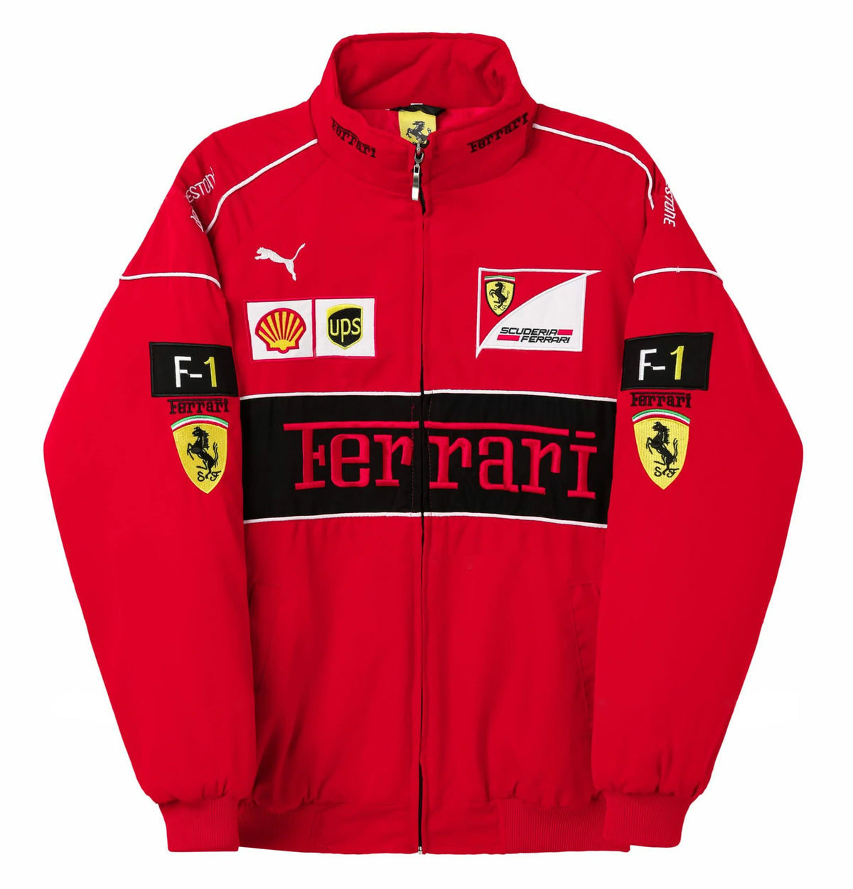 Ferrari Red Vintage Jacket